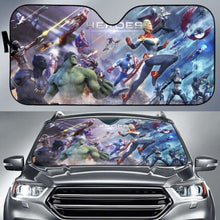 Load image into Gallery viewer, Heroes Car Sun Shades Marvel Movie Fan Gift Universal Fit 051012 - CarInspirations