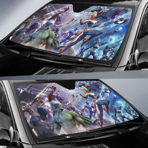 Heroes Car Sun Shades Marvel Movie Fan Gift Universal Fit 051012 - CarInspirations