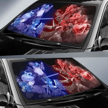 Load image into Gallery viewer, Heroes Vs Villains Game Car Auto Sun Shades Universal Fit 051312 - CarInspirations