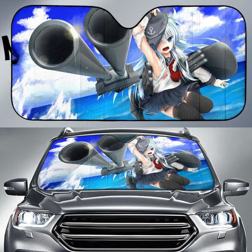 Hibiki Kancolle Kantai Car Sun Shade Universal Fit 225311 - CarInspirations