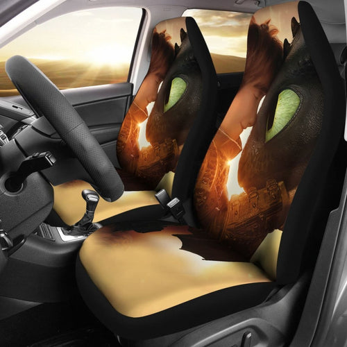 Hiccup Hugging Toothless How To Train Your Dragon Car Seat Covers Lt03 Universal Fit 225721 - CarInspirations