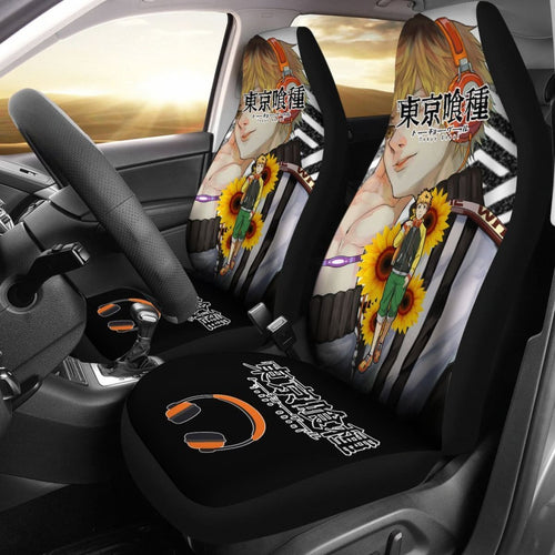 Hideyoshi Nagachika Tokyo Ghoul Car Seat Covers Anime Mixed Manga Universal Fit 194801 - CarInspirations