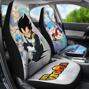 His Bulma Her Vegeta Dragon Ball Z Car Seat Covers Universal Fit 051312 - CarInspirations