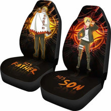 Load image into Gallery viewer, His Father His Son Naruto Car Seat Covers Universal Fit 051312 - CarInspirations