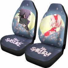 Load image into Gallery viewer, His Sakura Her Sasuke Car Seat Covers Universal Fit 051312 - CarInspirations