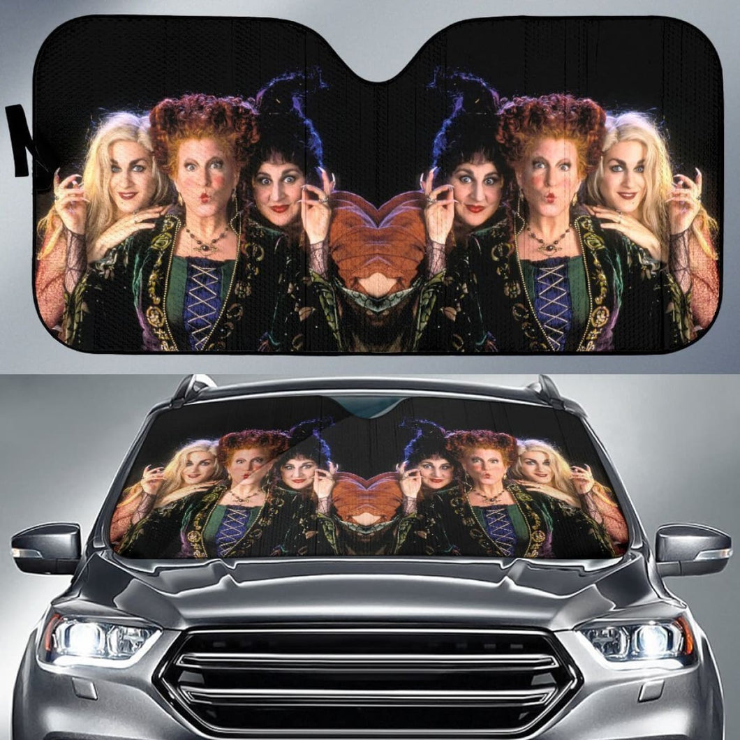 Hocus Pocus Car Window Sun Shade Nh07 Universal Fit 111204 - CarInspirations