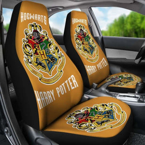 Hogwarts Harry Potter Movie Car Seat Covers Fan Gift Universal Fit 051012 - CarInspirations