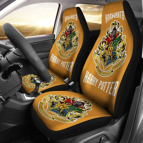 Hogwarts Harry Potter Movie Car Seat Covers Fan Gift Universal Fit 051012 - CarInspirations