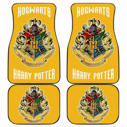 Hogwarts Harry Potter Movie Fan Gift Car Floor Mats Universal Fit 051012 - CarInspirations