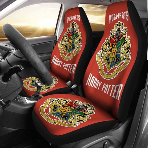 Hogwarts Harry Potter Movies Fan Giftcar Seat Covers Universal Fit 051012 - CarInspirations