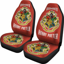 Load image into Gallery viewer, Hogwarts Harry Potter Movies Fan Giftcar Seat Covers Universal Fit 051012 - CarInspirations