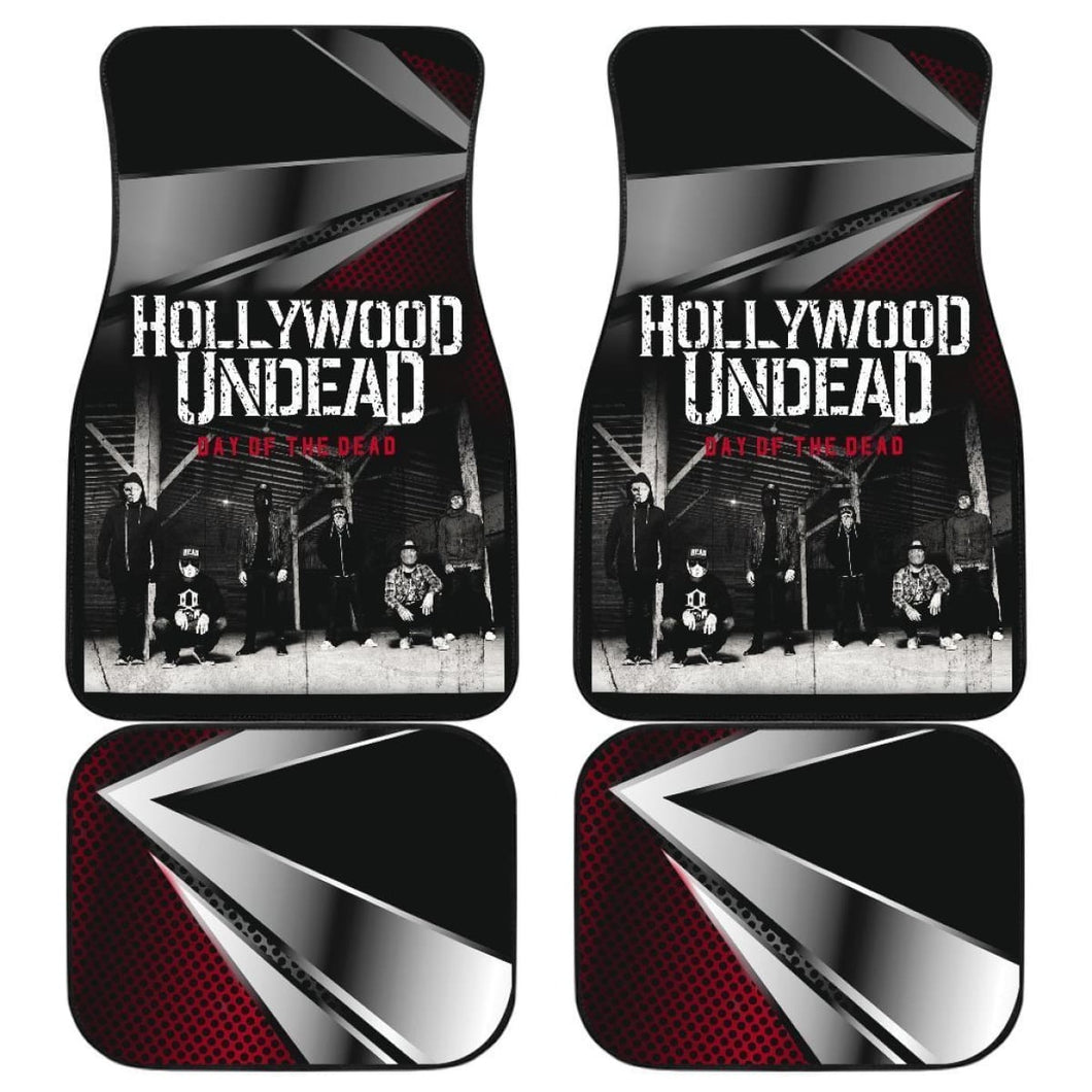 Hollywood Undead Car Floor Mats Metal Fan Gift Universal Fit 175802 - CarInspirations