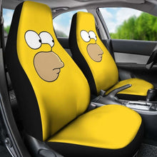 Load image into Gallery viewer, Homer Simpson Seat Cover 101719 Universal Fit - CarInspirations