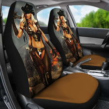 Load image into Gallery viewer, Hot Cowgirl With Chaps Custom Car Seat Covers Universal Fit 053012 - CarInspirations