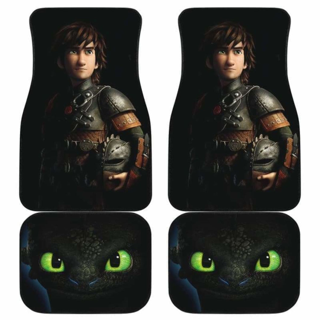 How To Train Your Dragon Car Floor Mats Universal Fit 051912 - CarInspirations