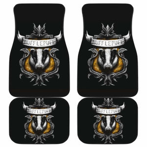 Hufflepuff Car Floor Mats Universal Fit - CarInspirations