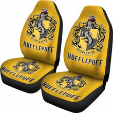 Load image into Gallery viewer, Hufflepuff Car Seat Covers Harry Potter Movie Fan Gift Universal Fit 051012 - CarInspirations