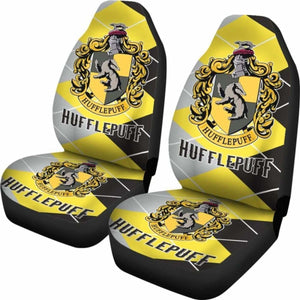 Hufflepuff Harry Potter Car Seat Covers Movie Fan Gift Universal Fit 051012 - CarInspirations