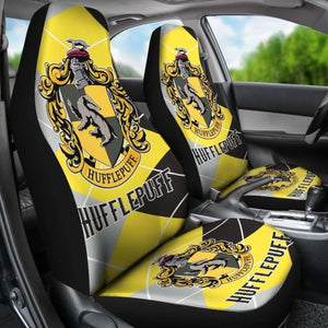 Hufflepuff Harry Potter Car Seat Covers Movie Fan Gift Universal Fit 051012 - CarInspirations