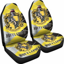 Load image into Gallery viewer, Hufflepuff Harry Potter Car Seat Covers Movie Fan Gift Universal Fit 051012 - CarInspirations