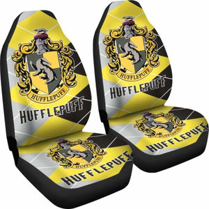 Hufflepuff Harry Potter Car Seat Covers Movie Fan Gift Universal Fit 051012 - CarInspirations