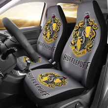Load image into Gallery viewer, Hufflepuff Harry Potter Fan Gift Car Seat Covers Universal Fit 051012 - CarInspirations