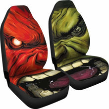 Load image into Gallery viewer, Hulk Cartoon Marvel Car Seat Covers Universal Fit 051012 - CarInspirations