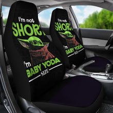 Load image into Gallery viewer, I Am Baby Yoda Size Car Seat Covers Amazing Best Gift Ideas 2020 Universal Fit 090505 - CarInspirations