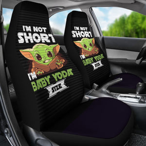 I Am Baby Yoda Size Seat Covers Amazing Best Gift Ideas 2020 Universal Fit 090505 - CarInspirations