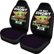 Load image into Gallery viewer, I Am Baby Yoda Size Seat Covers Amazing Best Gift Ideas 2020 Universal Fit 090505 - CarInspirations