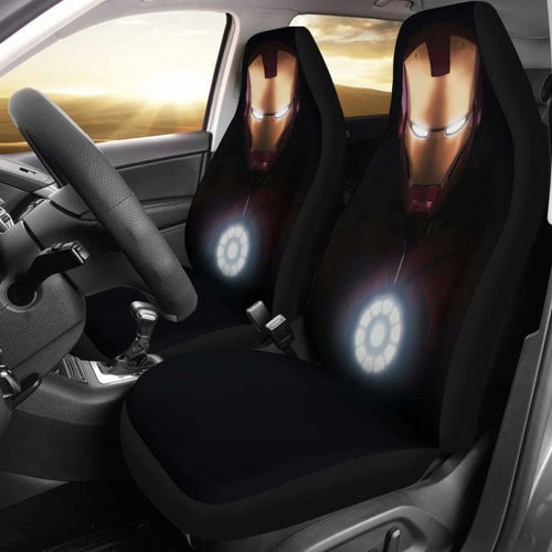 I Am Iron Man Car Seat Covers Universal Fit 051012 - CarInspirations