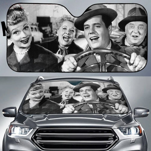 I Love Lucy Auto Sun Shades For Fan Universal Fit 174503 - CarInspirations