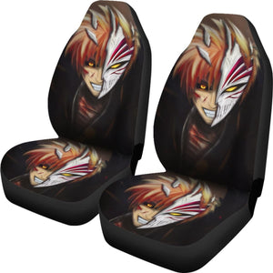 Ichigo Kurosaki Art Car Seat Covers Bleach Manga Gift H051820 Universal Fit 072323 - CarInspirations