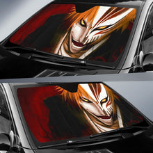Load image into Gallery viewer, Ichigo Kurosaki Art Car Sun Shades Bleach Manga Fan Gift H051820 Universal Fit 072323 - CarInspirations