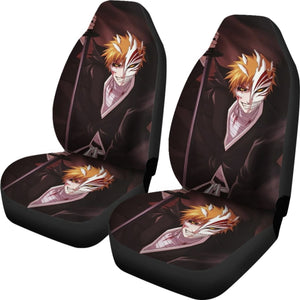 Ichigo Kurosaki Bleach Car Seat Covers Manga Fan Gift H051820 Universal Fit 072323 - CarInspirations