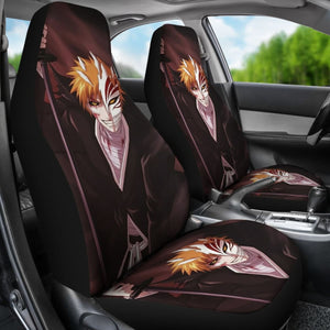 Ichigo Kurosaki Bleach Car Seat Covers Manga Fan Gift H051820 Universal Fit 072323 - CarInspirations