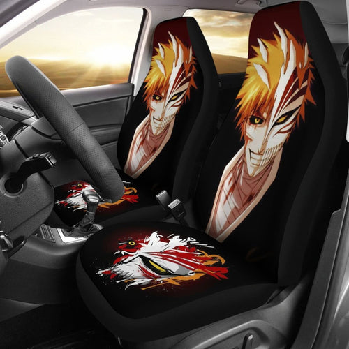 Ichigo Kurosaki Car Seat Covers Bleach Manga Fan Gift H051820 Universal Fit 072323 - CarInspirations