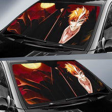 Load image into Gallery viewer, Ichigo Kurosaki Car Sun Shades Bleach Manga Fan Gift H051820 Universal Fit 072323 - CarInspirations