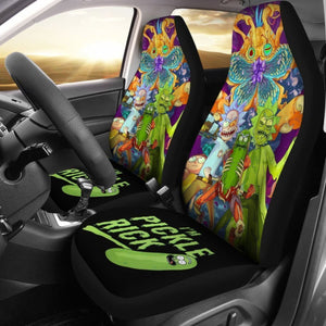 IM Pickle Rick And Morty Car Seat Covers Lt04 Universal Fit 225721 - CarInspirations