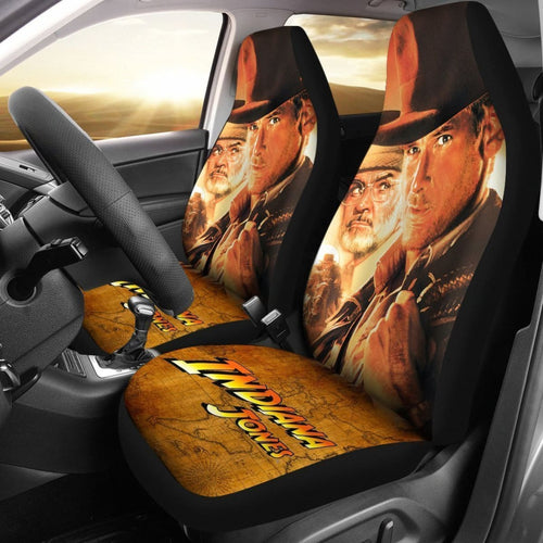 Indiana Jones Movie Car Seat Covers Lt03 Universal Fit 225721 - CarInspirations