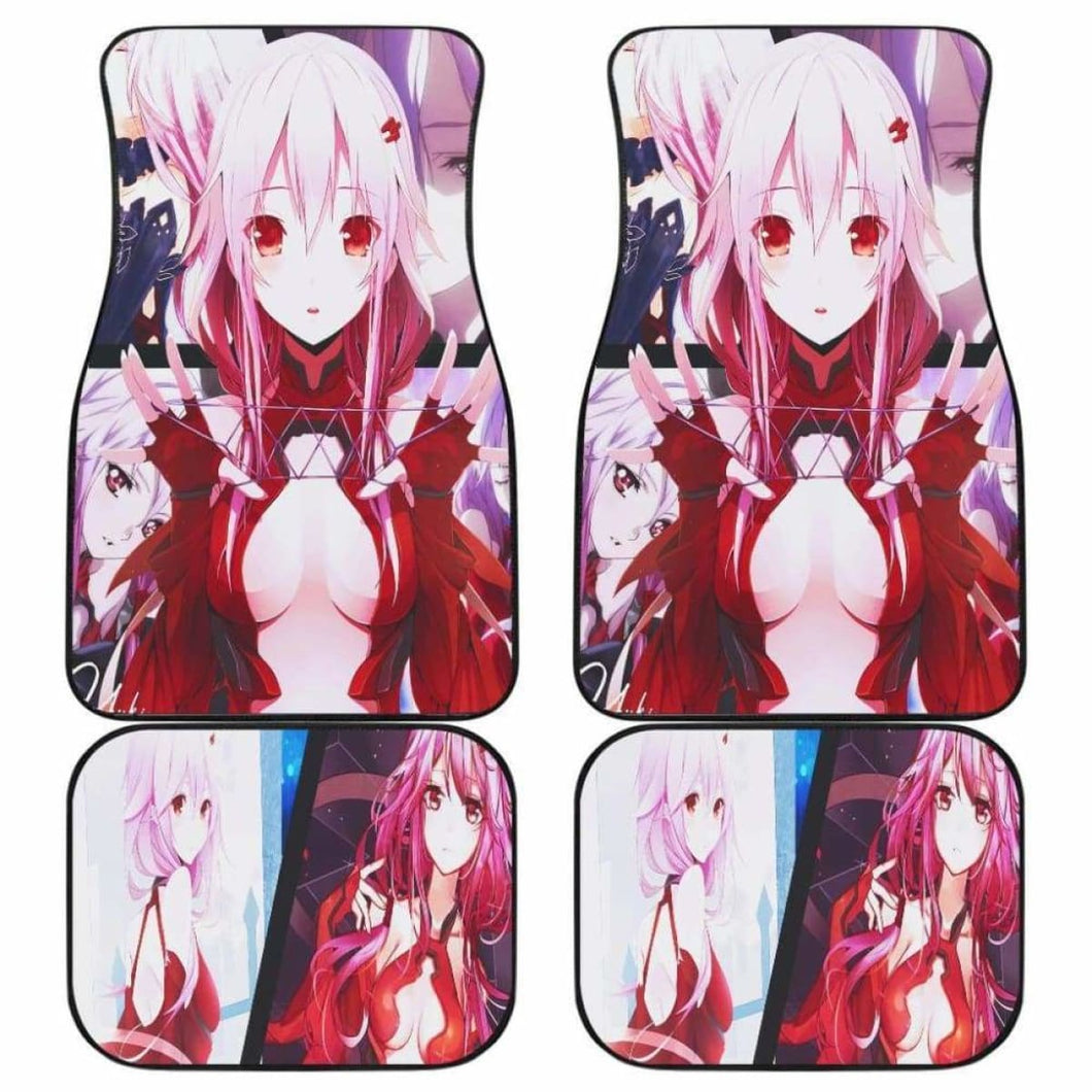 Inori From A Guilty Crown Car Mats Universal Fit - CarInspirations