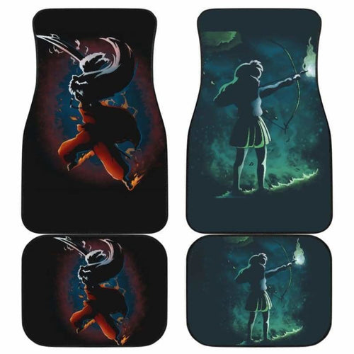 Inuyasha Kagome Car Floor Mats Universal Fit 051912 - CarInspirations