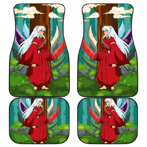 Inuyasha Tessaiga Car Floor Mats Universal Fit 051912 - CarInspirations
