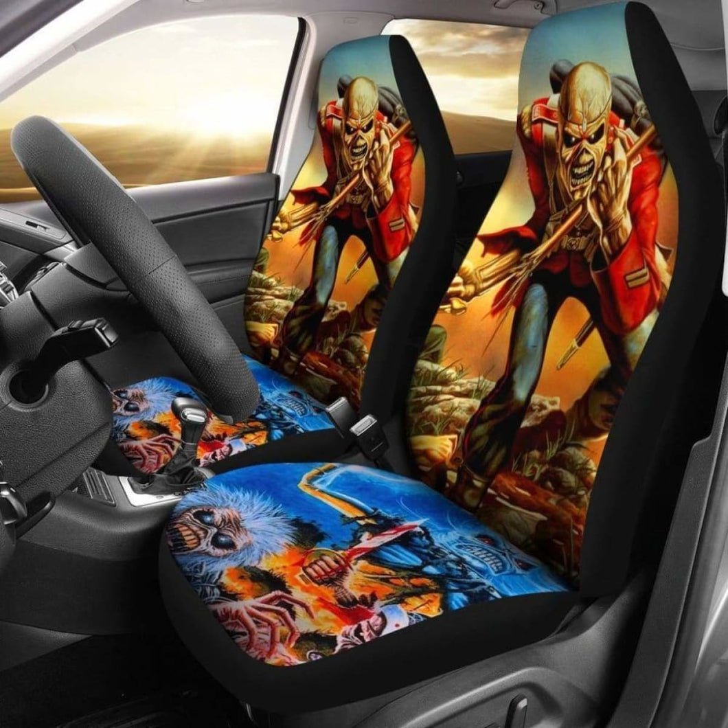 Iron Maiden Car Seat Covers Universal Fit 051012 - CarInspirations