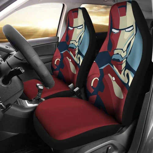 Iron Man 3 Car Seat Covers Universal Fit 051012 - CarInspirations