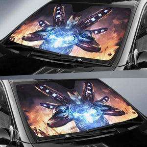 Iron Man 4K Car Auto Sun Shades Universal Fit 051312 - CarInspirations
