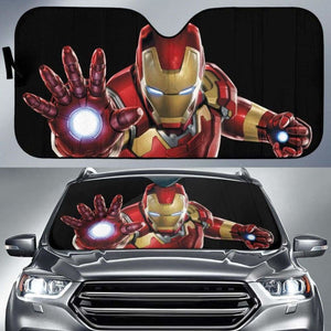 Iron Man Car Auto Sun Shade 211626 Universal Fit - CarInspirations