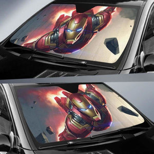 Iron Man Car Auto Sun Shade 211626 Universal Fit - CarInspirations