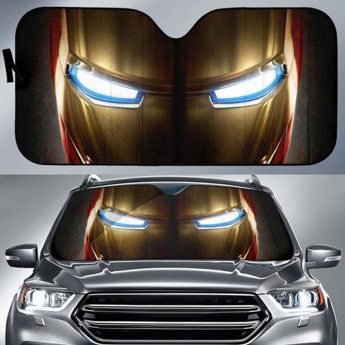 Iron Man Car Auto Sun Shades Universal Fit 051312 - CarInspirations