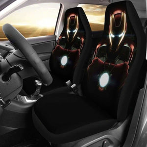 Iron Man Car Seat Covers 1 Universal Fit 051012 - CarInspirations